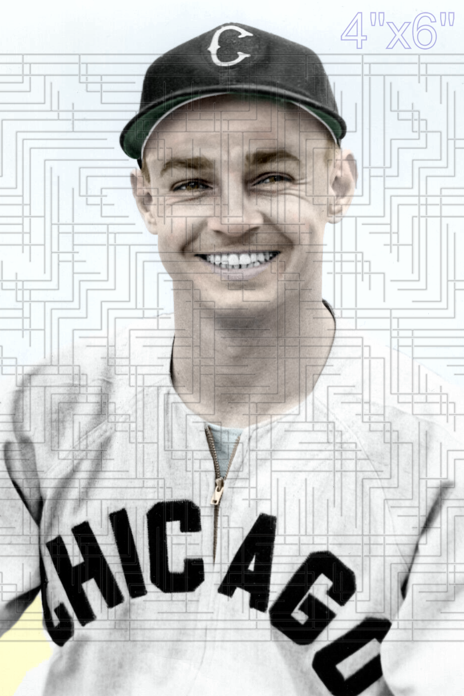 Chuck Kress - 1949 Chicago White Sox - choose a size & style