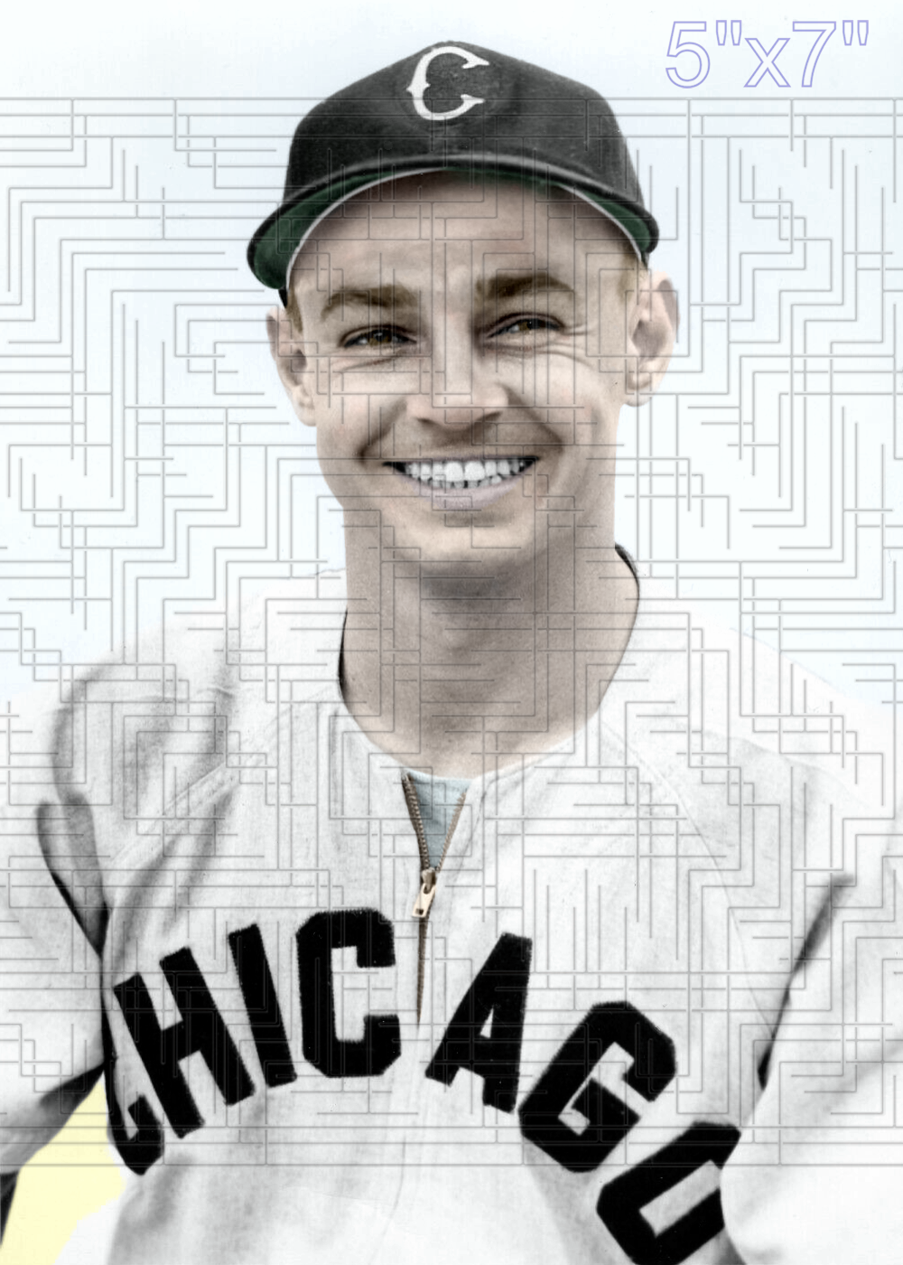 Chuck Kress - 1949 Chicago White Sox - choose a size & style