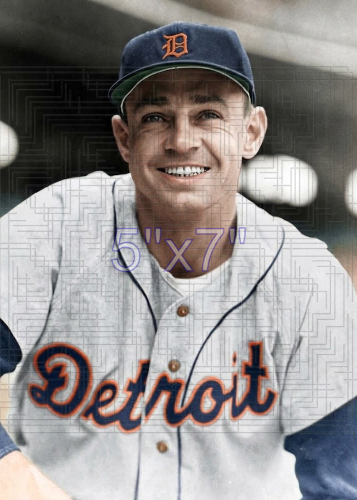 Chuck Kress - 1954 Detroit Tigers - choose a size & style