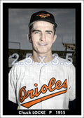 Chuck Locke - 1955 Baltimore Orioles - choose a size & style
