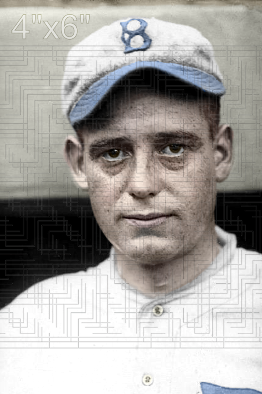 Chuck Ward - 1919 Brooklyn Robins - choose a size & style