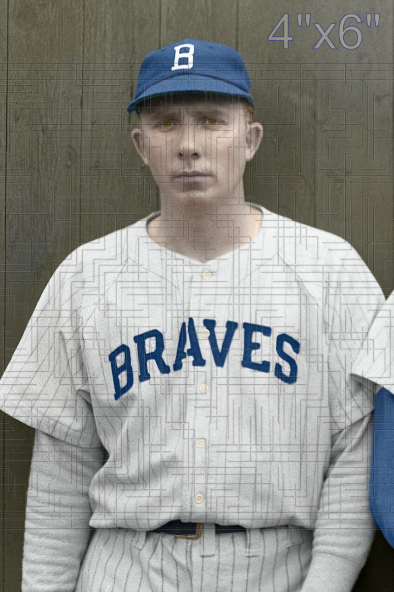 Chuck Workman - 1945 Boston Braves - choose a size & style