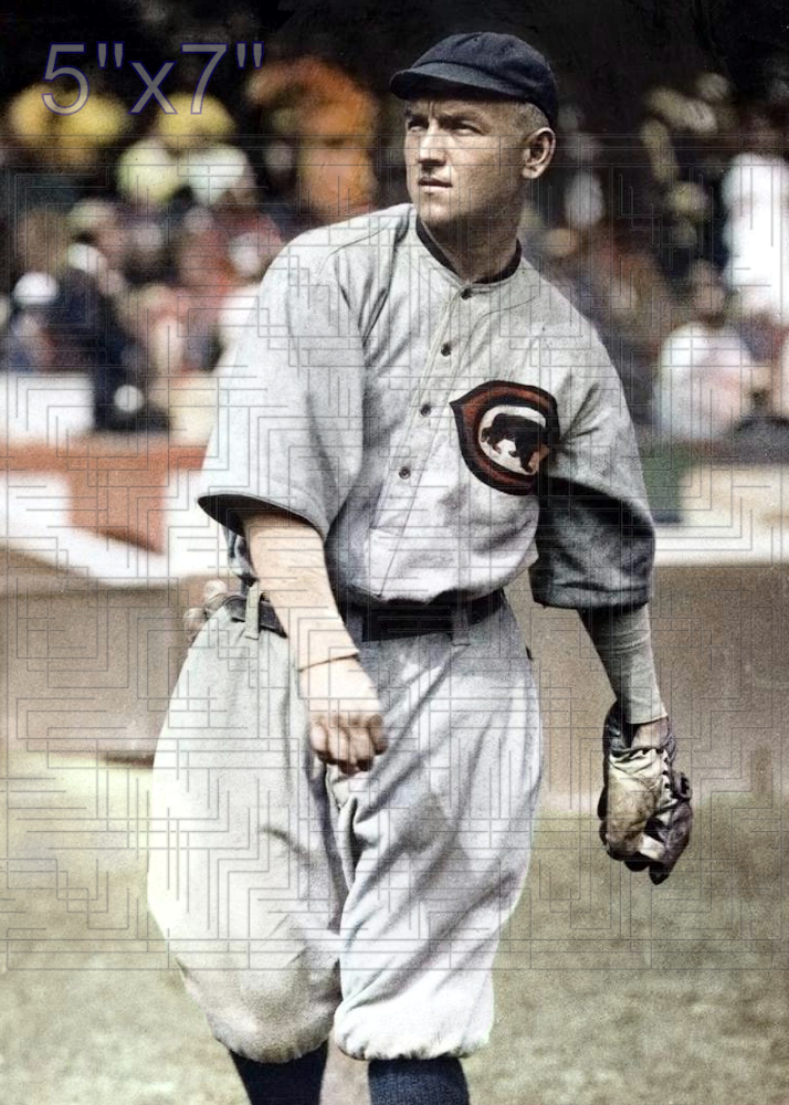 Chuck Wortman - 1916 Chicago Cubs - choose a size & style