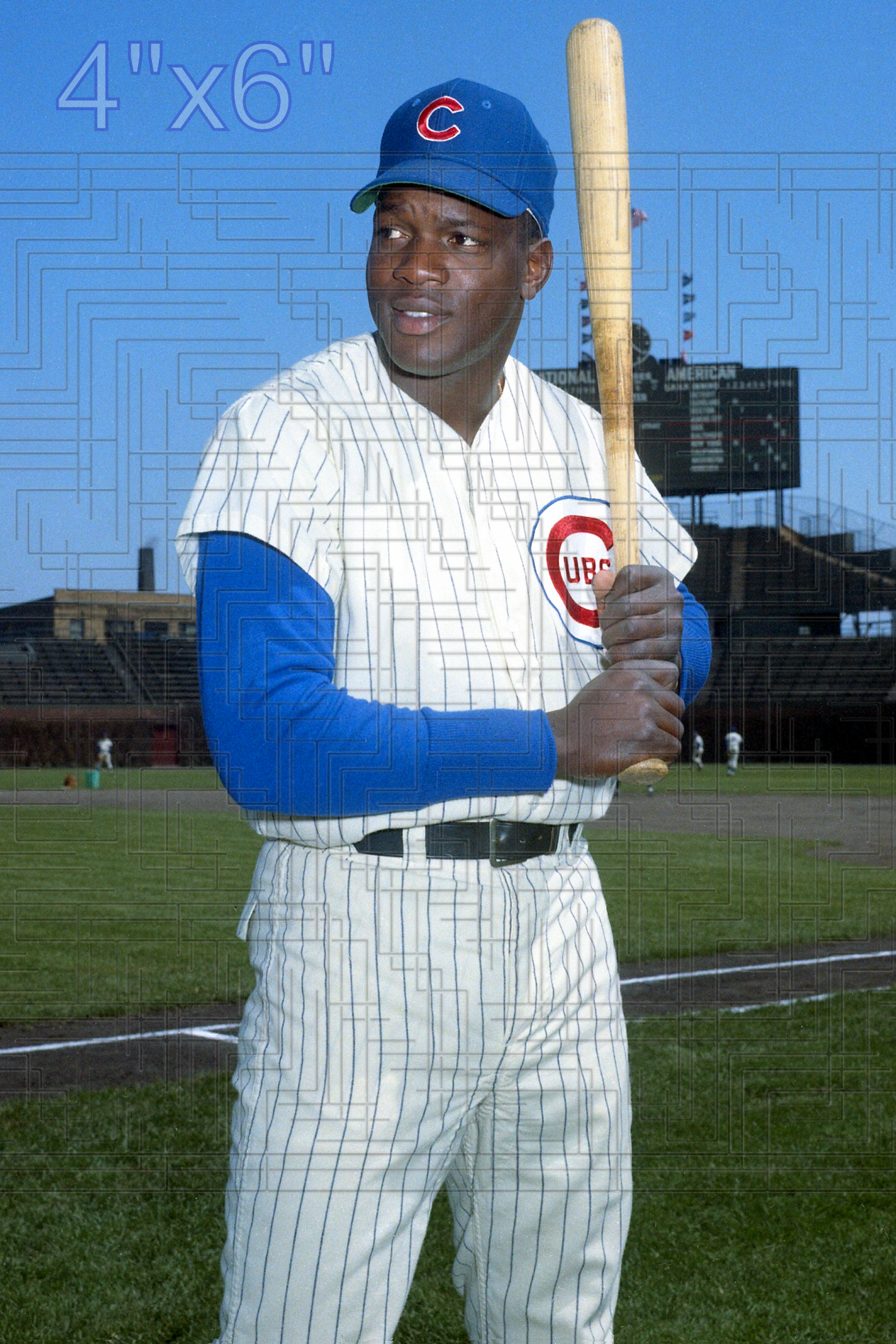 Clarence Jones - 1967 Chicago Cubs - choose a size & style