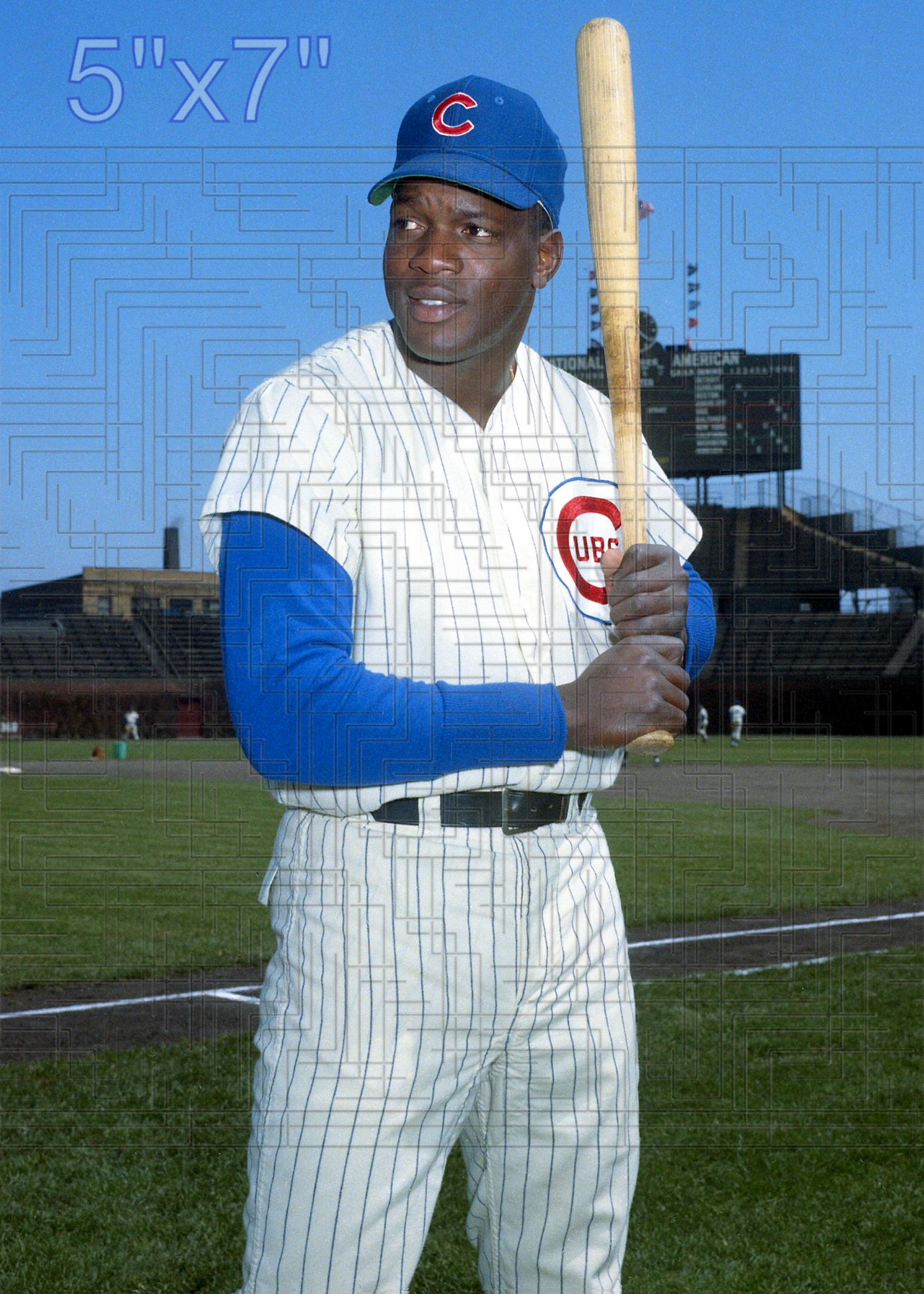 Clarence Jones - 1967 Chicago Cubs - choose a size & style