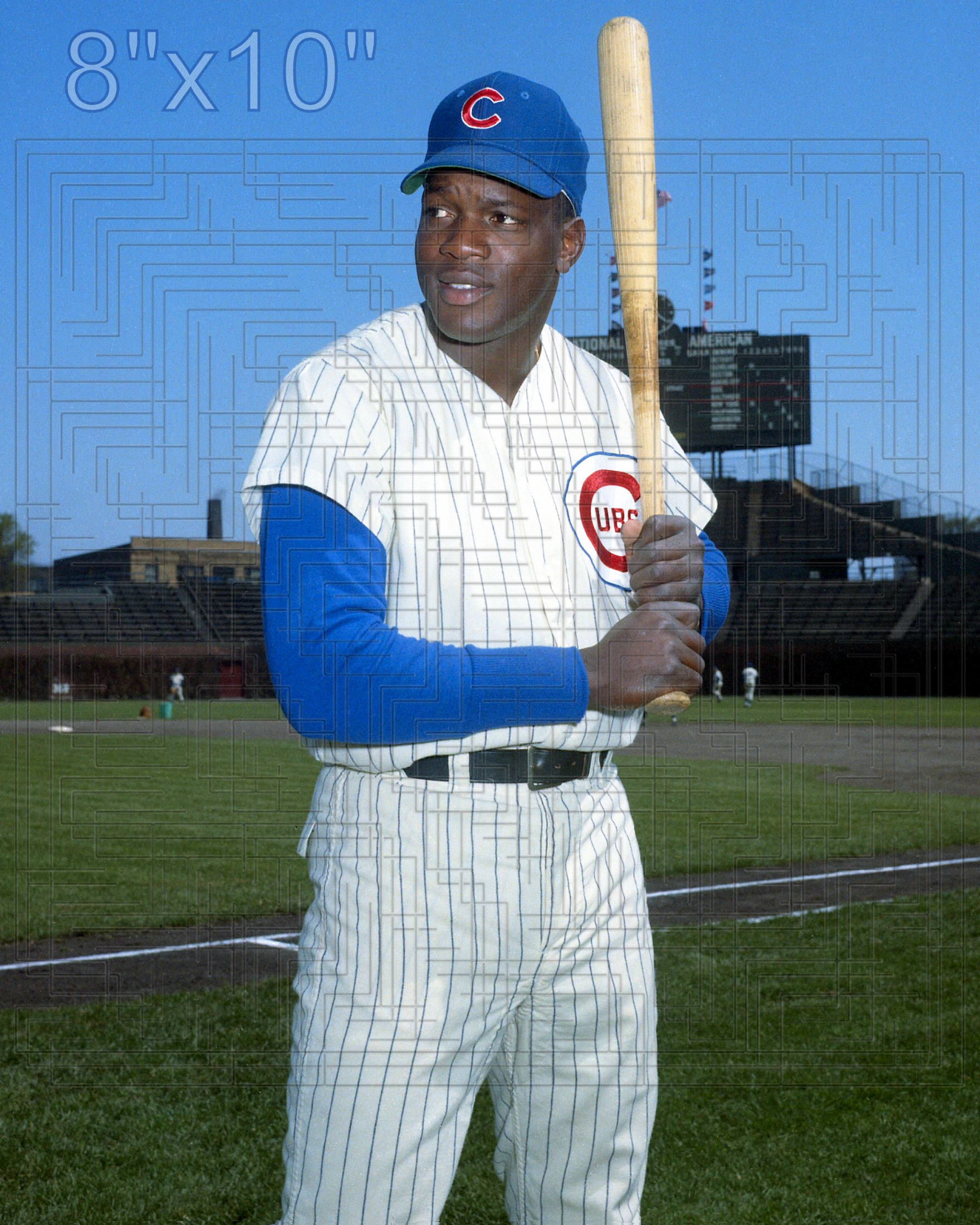 Clarence Jones - 1967 Chicago Cubs - choose a size & style