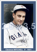 Clarence Mitchell - 1931 New York Giants - choose a size & style