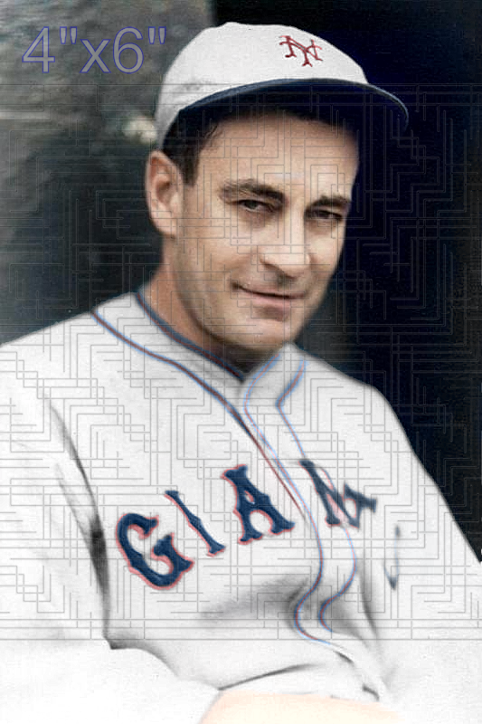 Clarence Mitchell - 1931 New York Giants - choose a size & style