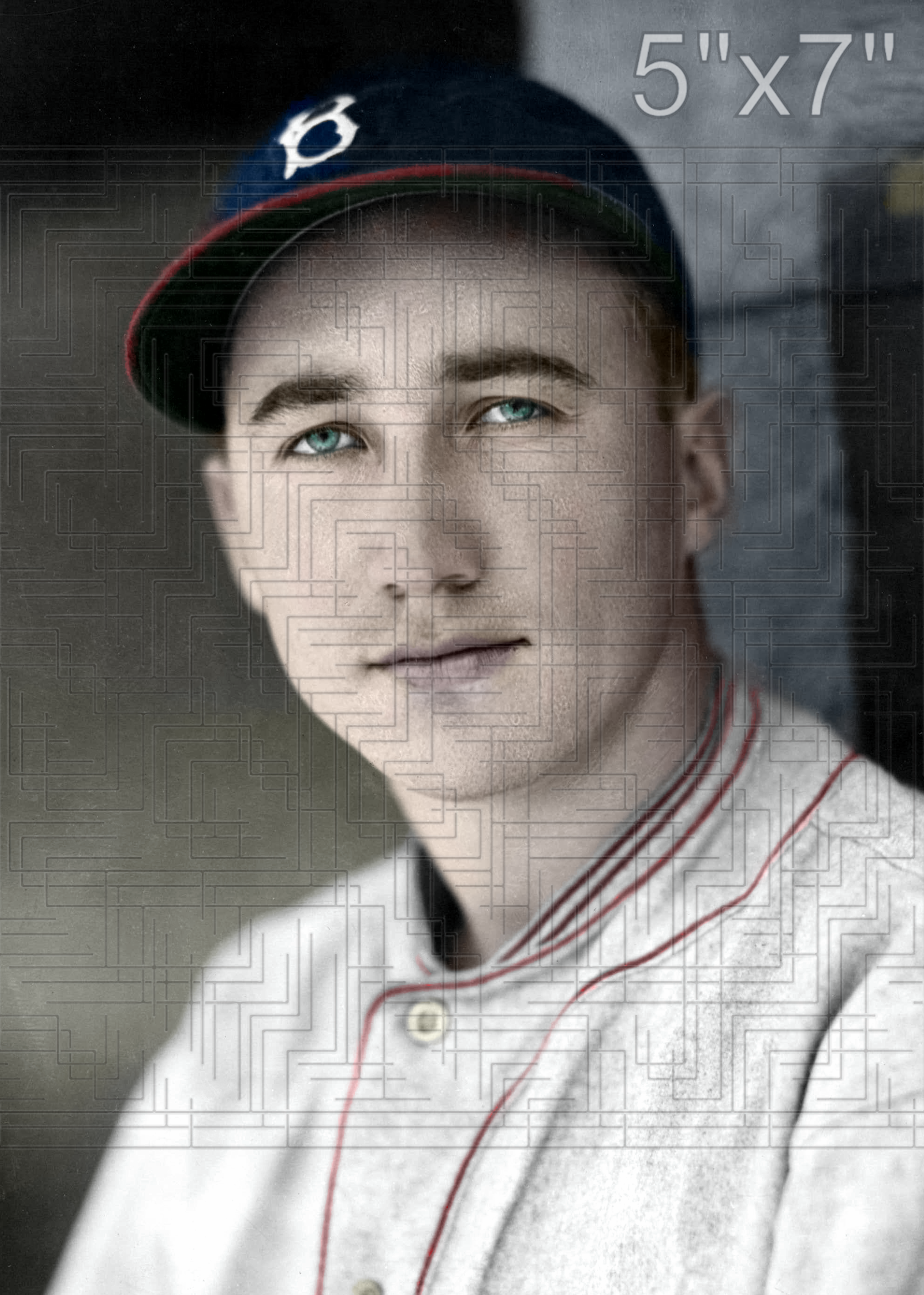 Clarence Pickrel - 1934 Boston Braves - choose a size & style