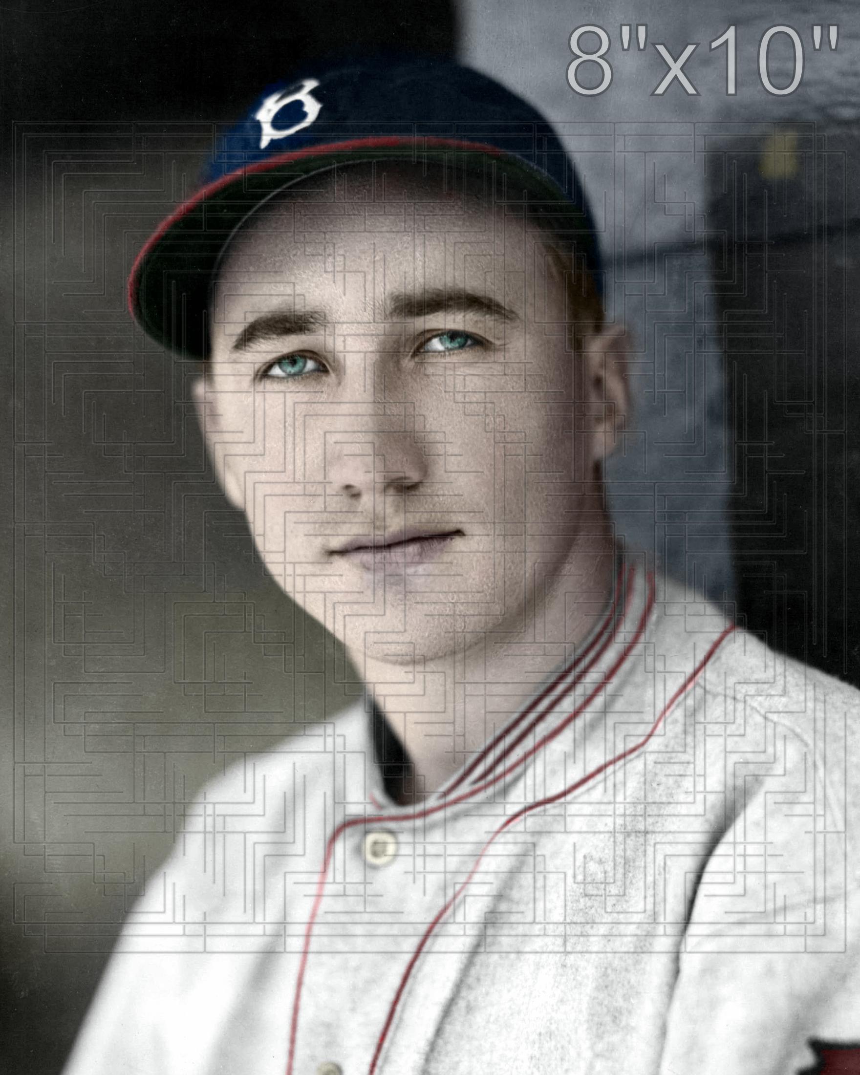 Clarence Pickrel - 1934 Boston Braves - choose a size & style