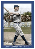 Claude Cooper - 1916-17 Philadelphia Phillies - choose a size & style