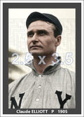 Claude Elliott - 1905 New York Giants - choose a size & style
