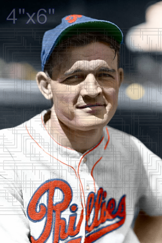 Claude Passeau - 1936 Philadelphia Phillies - choose a size & style