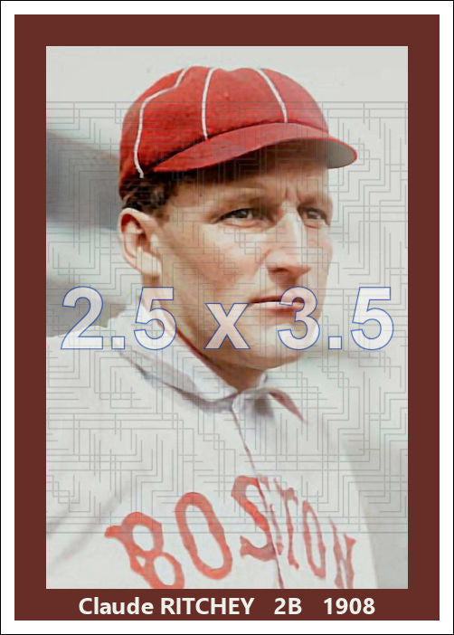 Claude Ritchey - 1908 Boston Doves - choose a size & style