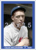 Claude Willoughby - 1926 Philadelphia Phillies - choose a size & style