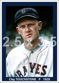 Clay Touchstone - 1928 Boston Braves - choose a size & style