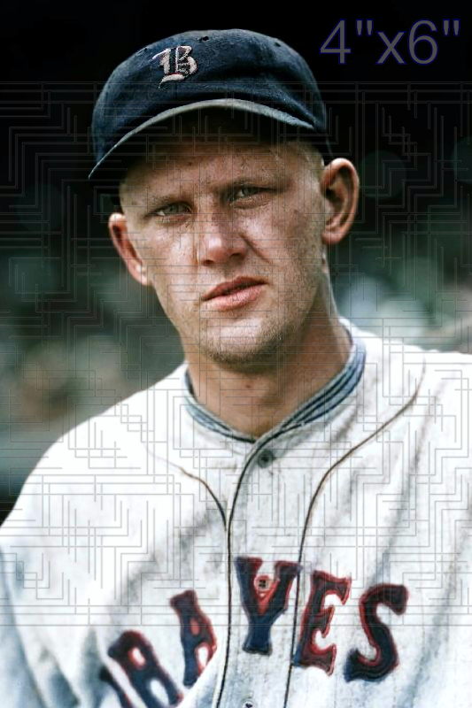 Clay Touchstone - 1928 Boston Braves - choose a size & style