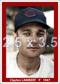Clayton Lambert - 1947 Cincinnati Reds - choose a size & style