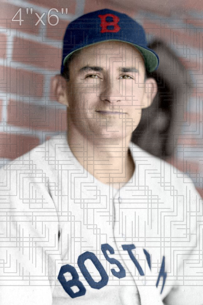 Clem Hausmann - 1944-45 Boston Red Sox - choose a size & style