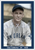 Cleo Carlyle - 1938 New Orleans Pelicans - choose a size & style