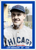 Cliff Aberson - 1948 Chicago Cubs - choose a size & style