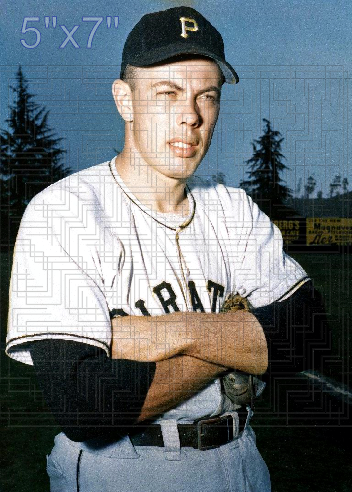 Cliff Chambers - 1950 Pittsburgh Pirates - choose a size & style