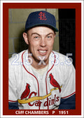 Cliff Chambers - 1951 St. Louis Cardinals - choose a size & style