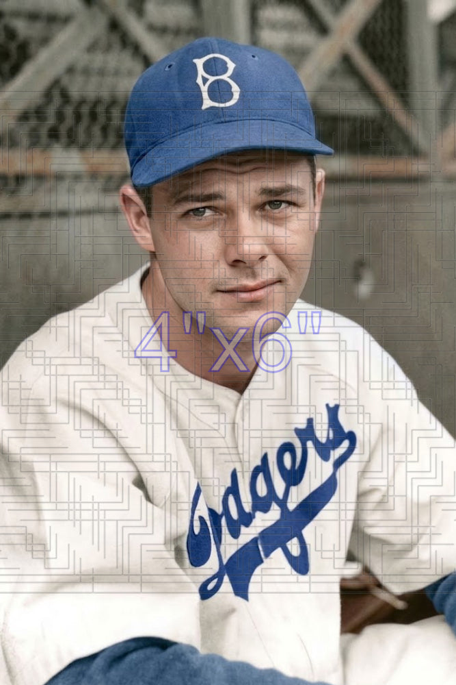 Cliff Dapper - 1942 Brooklyn Dodgers - choose a size & style