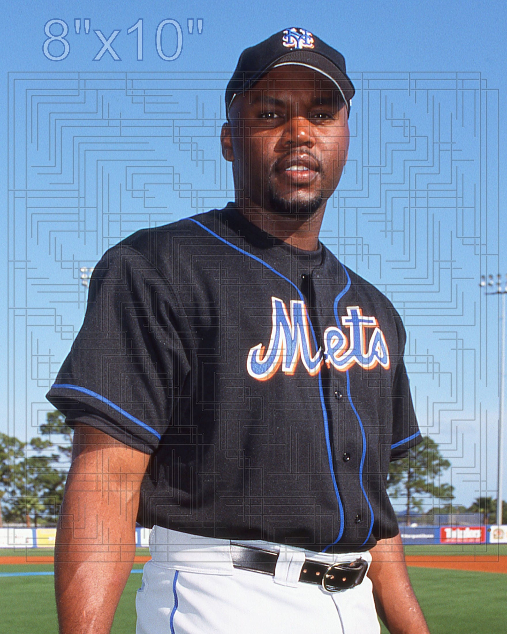 Cliff Floyd - 2003 New York Mets - choose a size & style