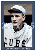 Cliff Heathcote - 1923 Chicago Cubs - choose a size & style