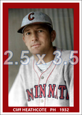 Cliff Heathcote - 1932 Cincinnati Reds - choose a size & style