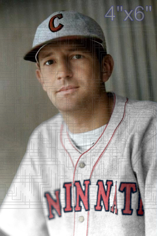 Cliff Heathcote - 1932 Cincinnati Reds - choose a size & style