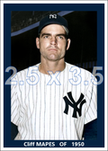 Cliff Mapes - 1950 New York Yankees - choose a size & style