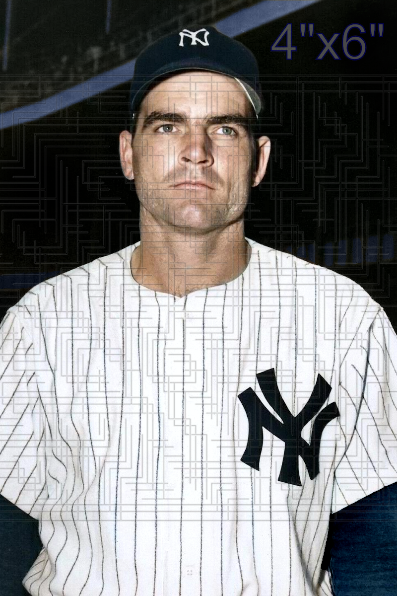Cliff Mapes - 1950 New York Yankees - choose a size & style