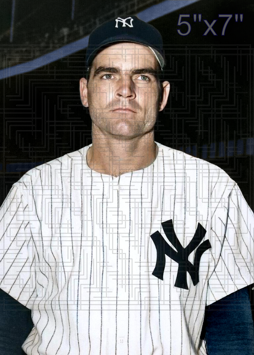 Cliff Mapes - 1950 New York Yankees - choose a size & style