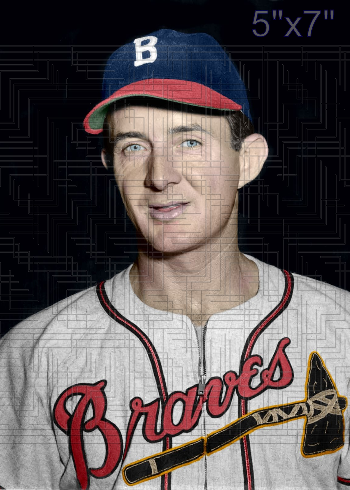 Clint Conatser - 1948-49 Boston Braves - choose a size & style