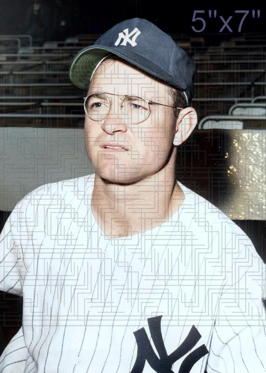 Clint Courtney - 1951 New York Yankees - choose a size & style
