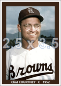 Clint Courtney - 1952 St. Louis Browns - choose a size & style