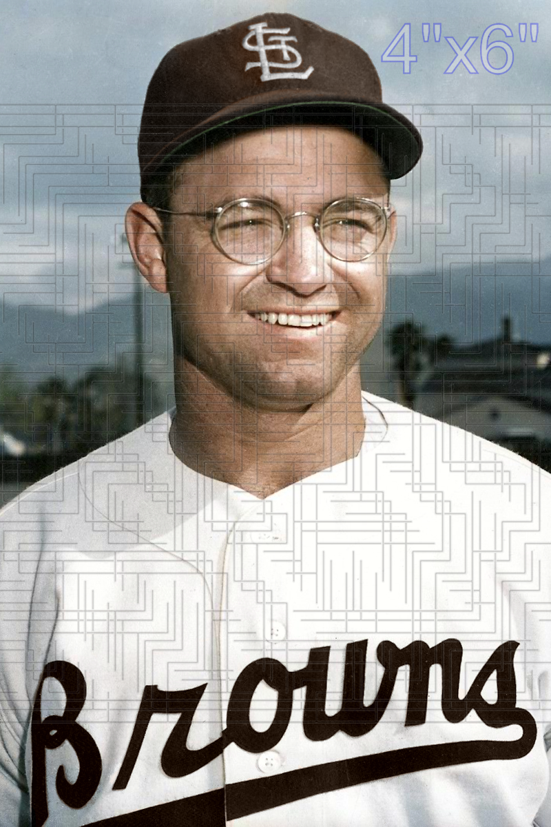 Clint Courtney - 1952 St. Louis Browns - choose a size & style