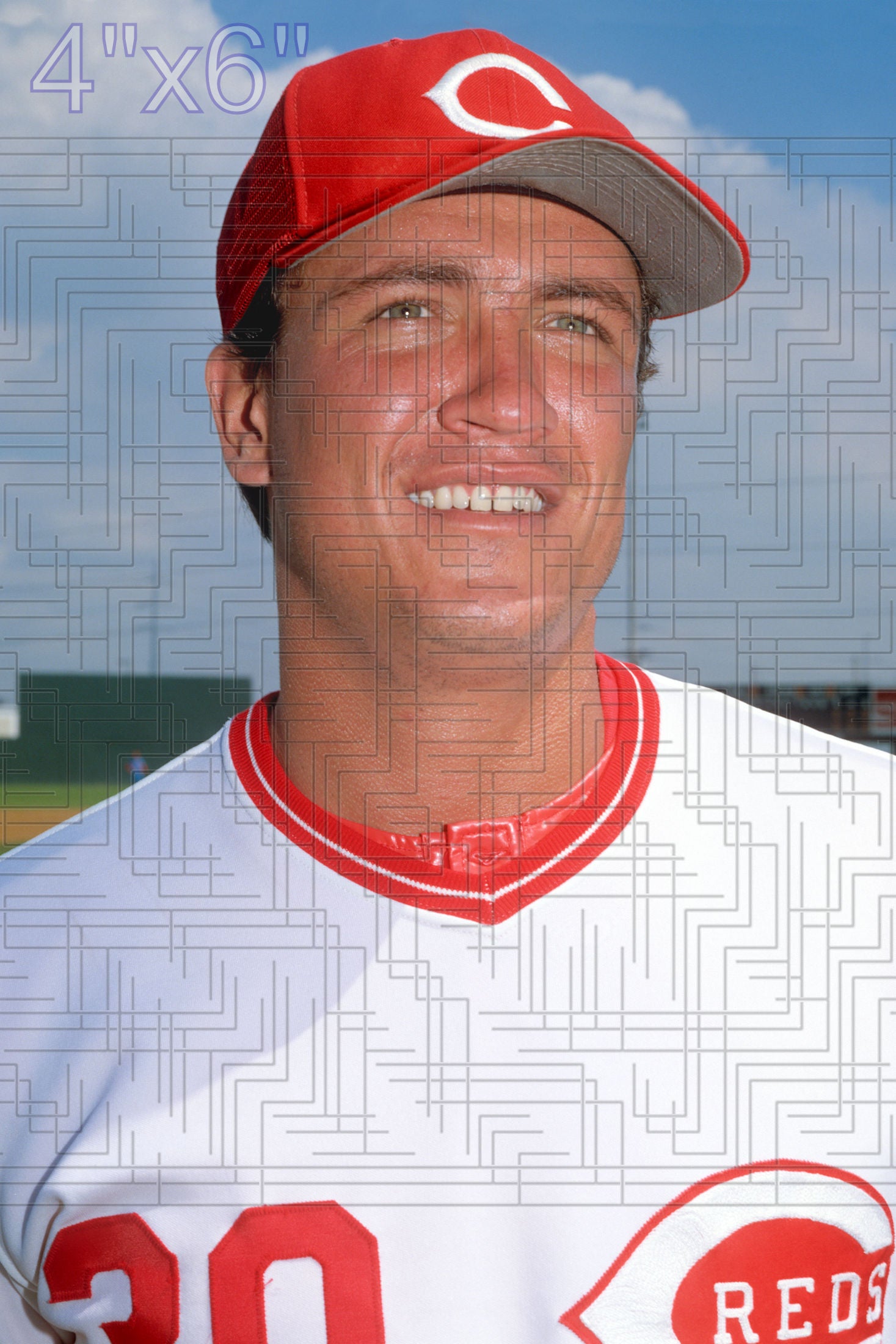 Clint Hurdle - 1982 Cincinnati Reds - choose a size & style