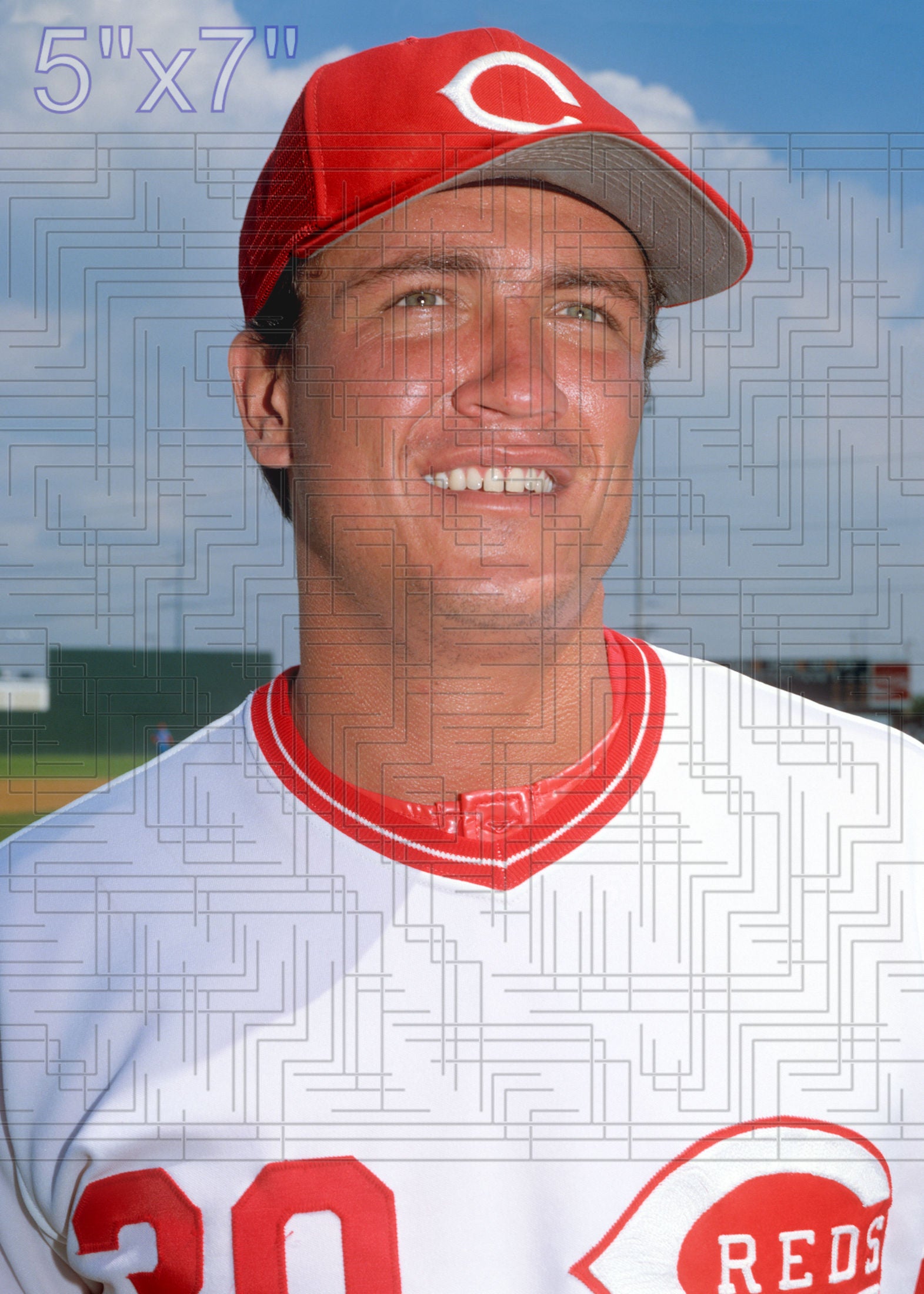 Clint Hurdle - 1982 Cincinnati Reds - choose a size & style