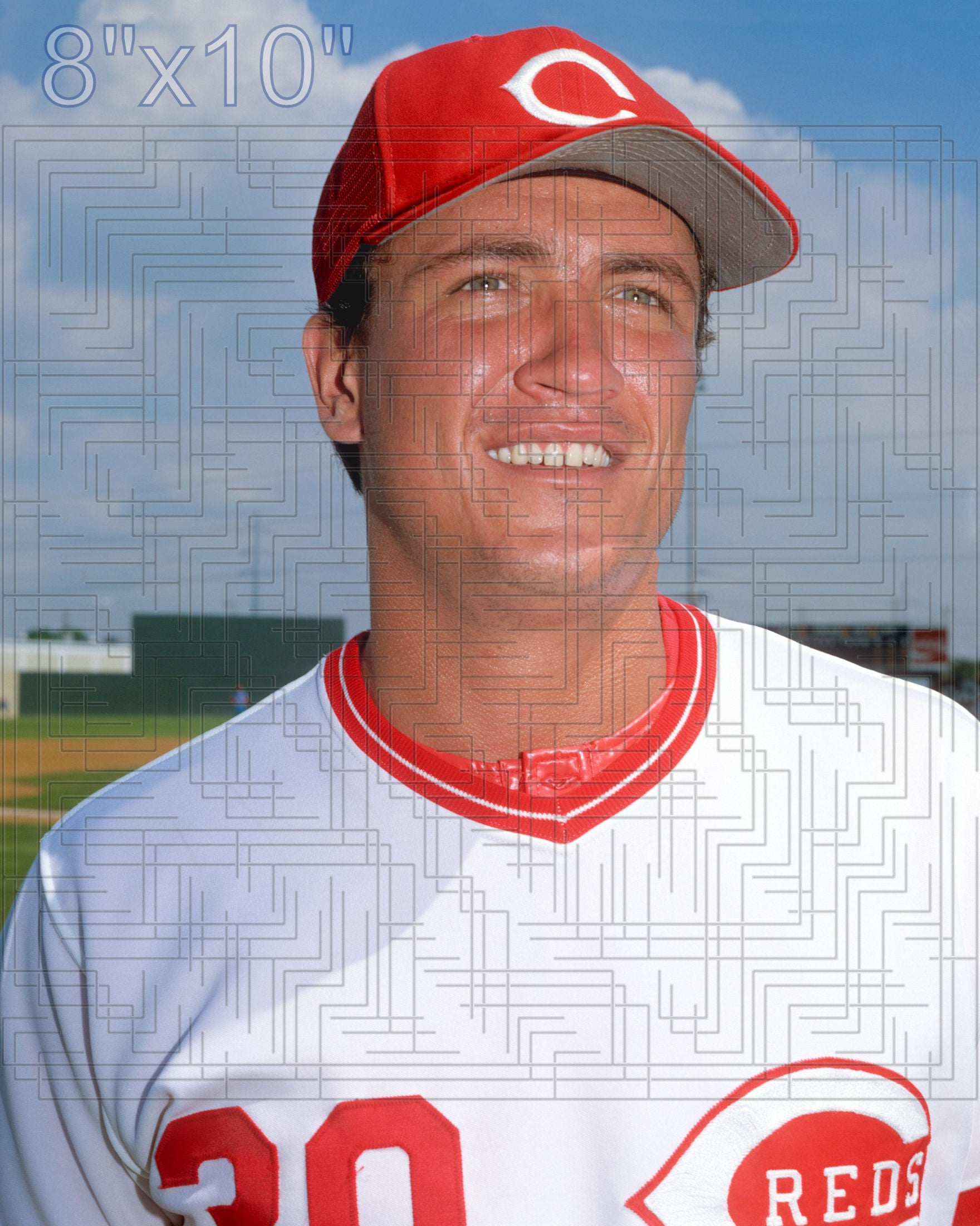 Clint Hurdle - 1982 Cincinnati Reds - choose a size & style
