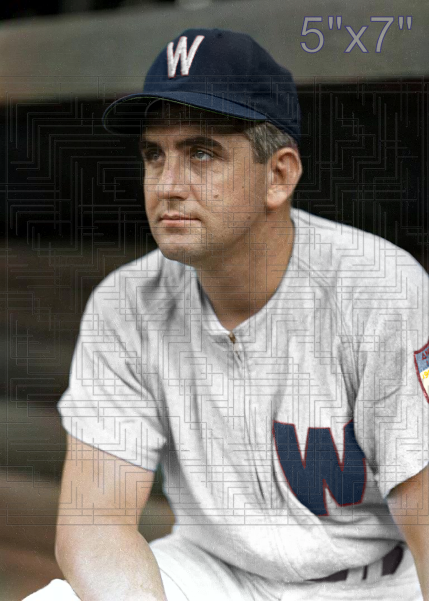 Clyde Kluttz - 1951 Washington Senators - choose a size & style