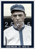 Clyde Milan - 1912-15 Washington Senators - choose a size & style