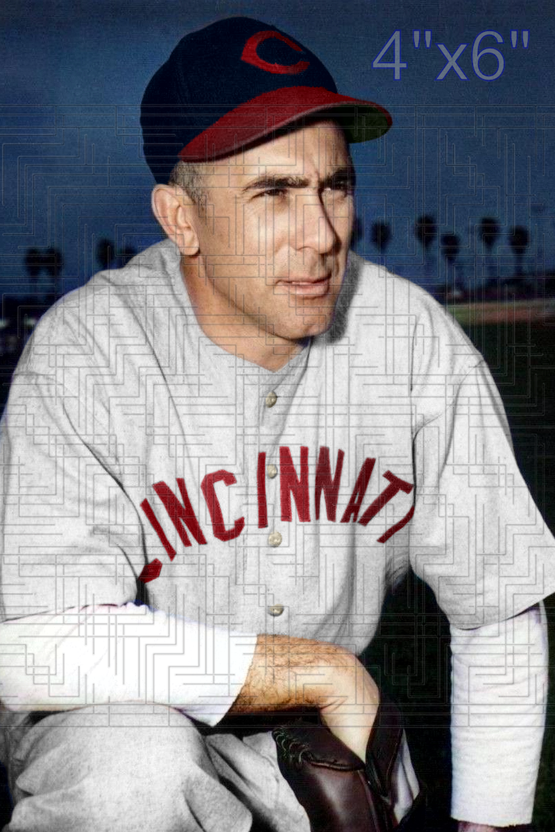 Clyde Shoun - 1946 Cincinnati Reds - choose a size & style