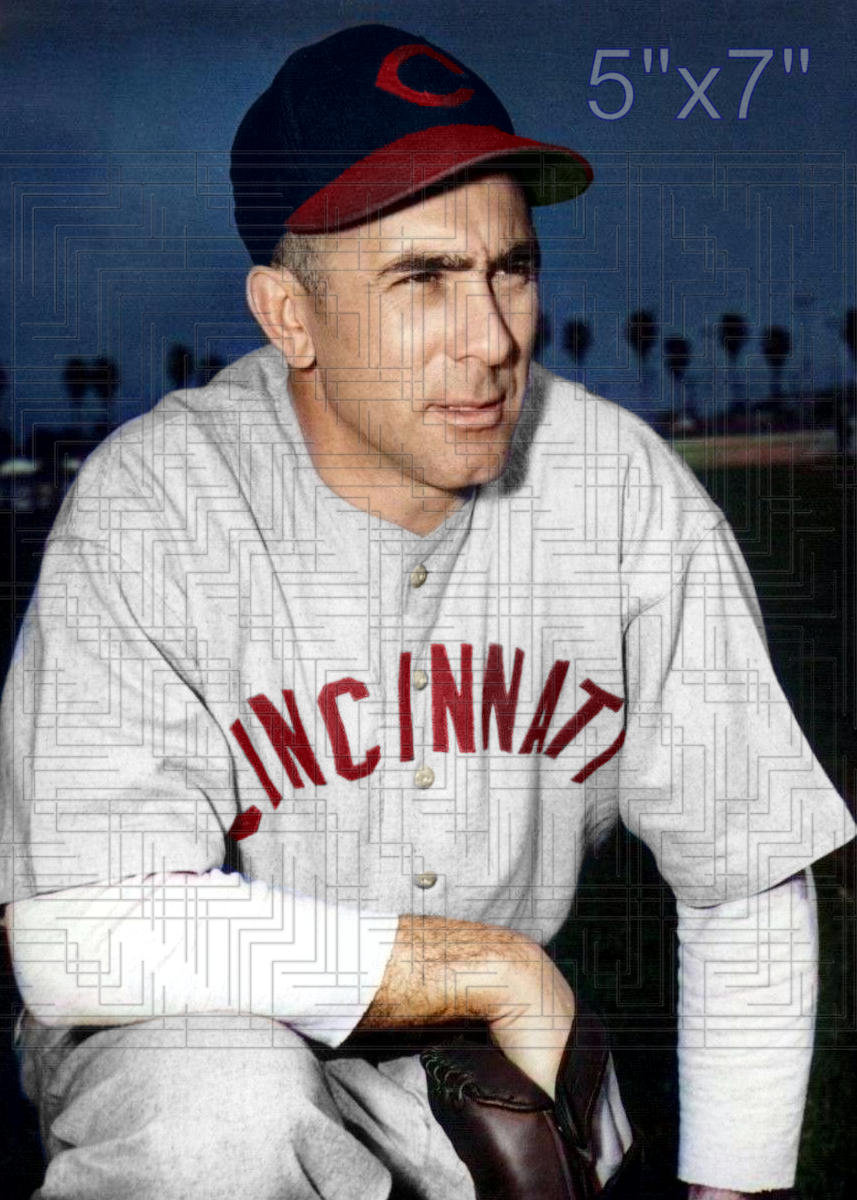 Clyde Shoun - 1946 Cincinnati Reds - choose a size & style
