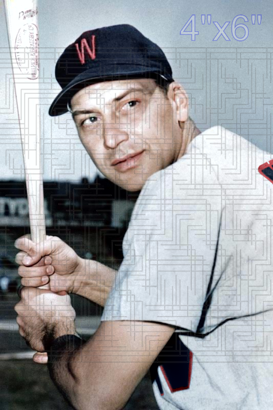 Clyde Vollmer - 1948 Washington Senators - choose a size & style