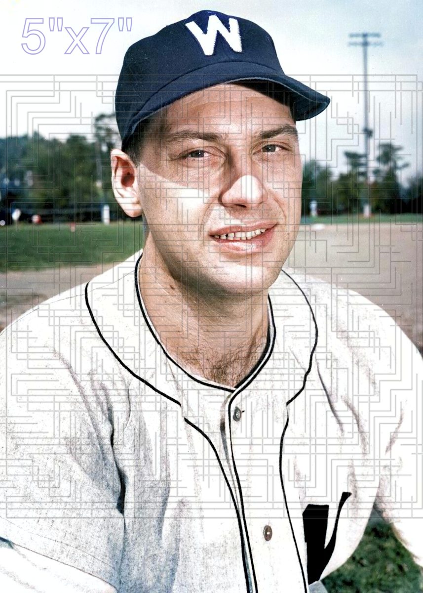 Clyde Vollmer - 1949 Washington Senators - choose a size & style