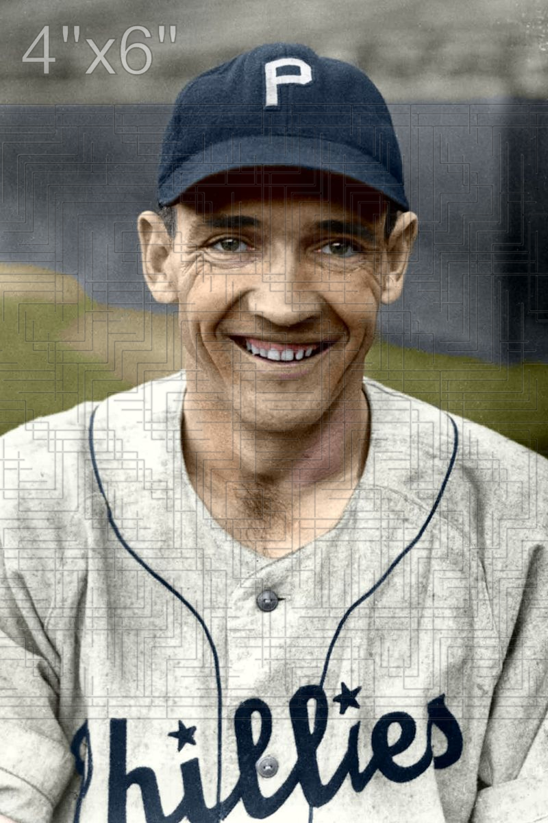 Coaker Triplett - 1944-45 Philadelphia Phillies - choose a size & style