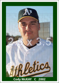 Cody McKay - 2002 Oakland Athletics - choose a size & style